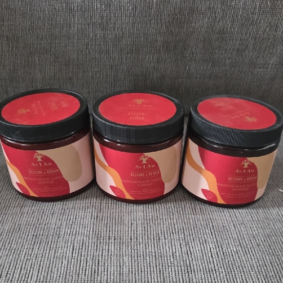 As I Am Other - As I Am Restore & Repair Cowash Set Of 3, 16oz Each, New, For Hair Types 3&4.
